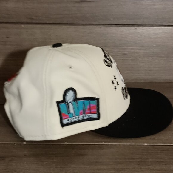 Kansas City Chiefs Super Bowl LVII Champions Hat New Era 9Fifty Adjustable Strap - Picture 7 of 11